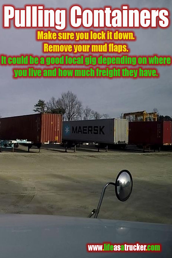 Pulling Containers from railyard