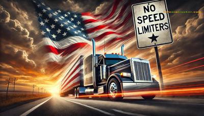 No speed limiters. No nonsense. Just trucking how it should be