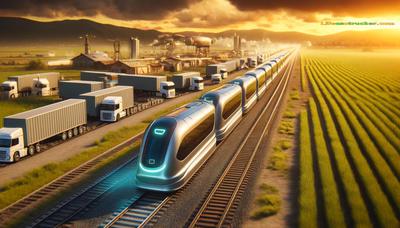 Rural revival or trucking threat? These bots ride steel instead of rubber.