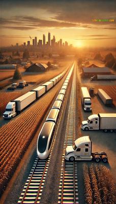 Old-school rigs in the rearview. These bots don’t even need roads.