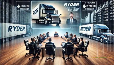Behind every parked truck is a number on a spreadsheet. Watch what Ryder says today