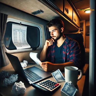 Late nights, low margins — truckers aren’t just driving. They’re doing math at midnight.