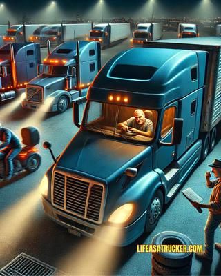 Truck parked. Mind racing. Reefer screaming. Welcome to ‘rest.’