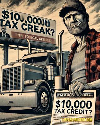 Trucker tax credits are trending—but is it real help or political bait? Drop your take below.