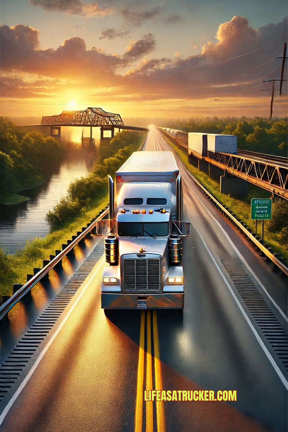 Smooth roads, endless horizons—where will your next haul take you? 