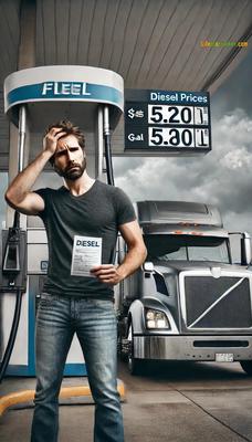 Fuel Up or Give Up? Truckers Reaching Their Limit!