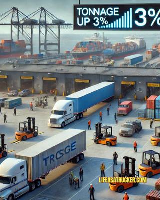 Tonnage Up. Rates? Still Waiting