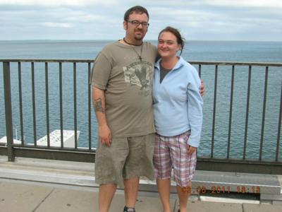 Chris & Heather downtown St. Pete Pier