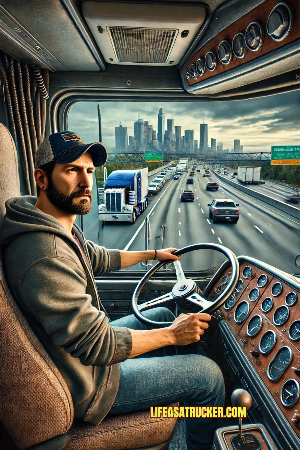 Eyes on the road, hands on the wheel—navigating the busiest highways in the game. Welcome to trucking in Jersey!