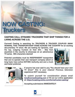 Casting Call for Owner Operator Flyer