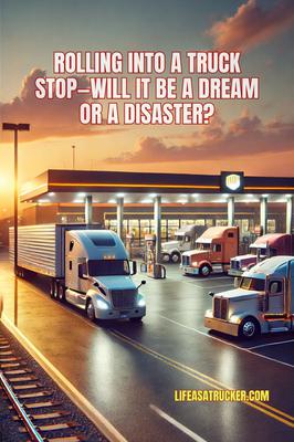 Pulling into a truck stop is like spinning a roulette wheel.