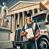 From the highway to the high court — this driver didn’t just haul freight… he hauled in justice.