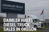 Daimler taps the brakes on diesel truck sales in Oregon, setting the stage for electric innovation