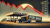 Semi Truck Parked In Front of a Truck Stop