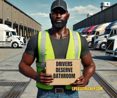 Deliver the load. Hold the line. Hold your bladder?