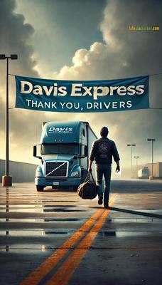 Sometimes the hardest miles aren’t on the road — they’re the ones you walk away from. Farewell, Davis Express.