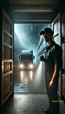 No lights. No people. Just fog, shadows… and a whisper behind me.