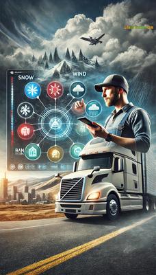 One route, four forecasts. Stay ready