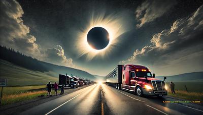 When the Sky Goes Dark, Even the Freight Pulls Over