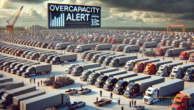 Overcapacity alert: too many wheels, not enough freight. Who’s feeling it hardest?