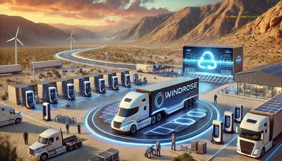 This ain’t your granddaddy’s truck stop. Windrose docks into a future-ready freight world