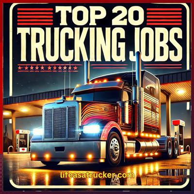 Top 20 Trucking Jobs Square