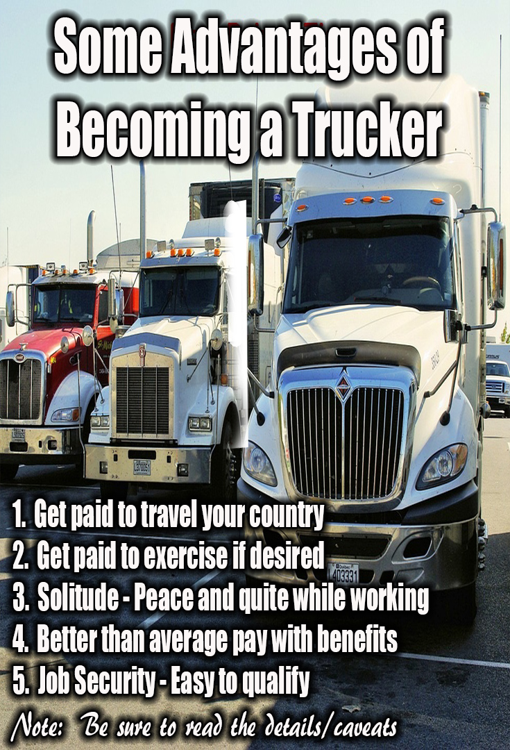 Advantages of Trucking Jobs