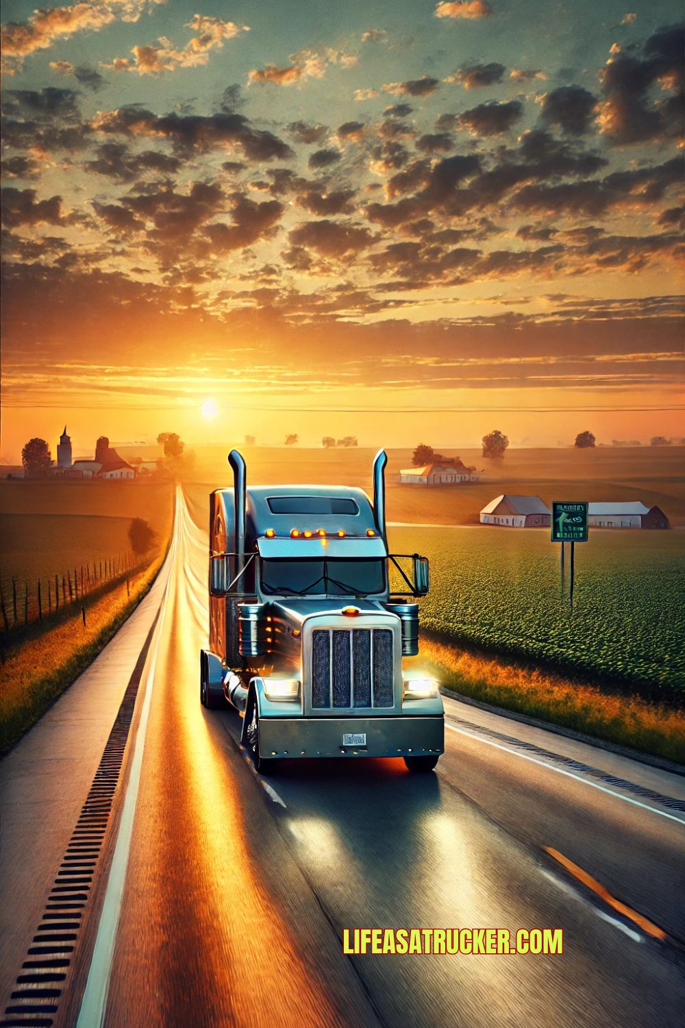 From dawn to dusk, the road calls