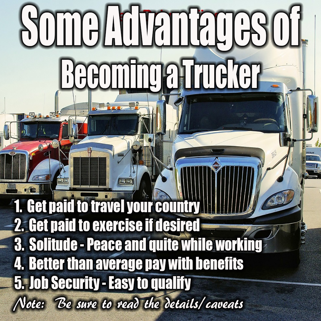 Advantages of trucking
