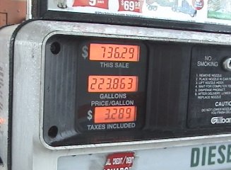 high diesel prices