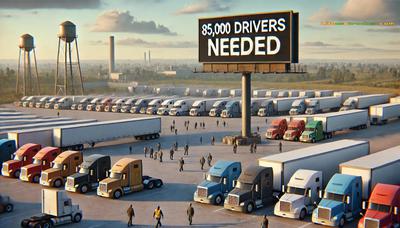 Short 85,000 Drivers… and Counting