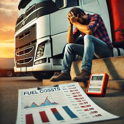 “When the load don’t pay, and the fuel bill won’t wait. This is what the freight slump feels like for real drivers