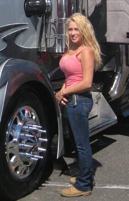 Trucker and Model Maya Sieber
