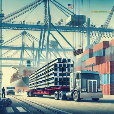 When tariffs loom, flatbeds boom. When tariffs loom, flatbeds boom.