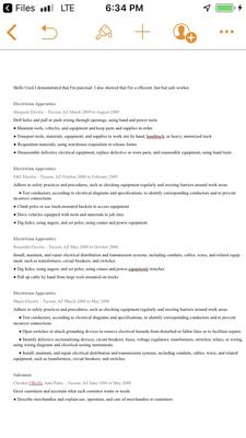 Resume, pg.2