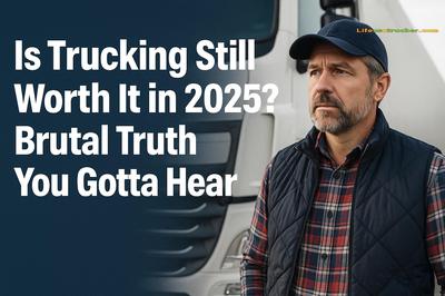 Today's trucking is a choice — not a guarantee. Get the real story before you hit the highway in 2025.