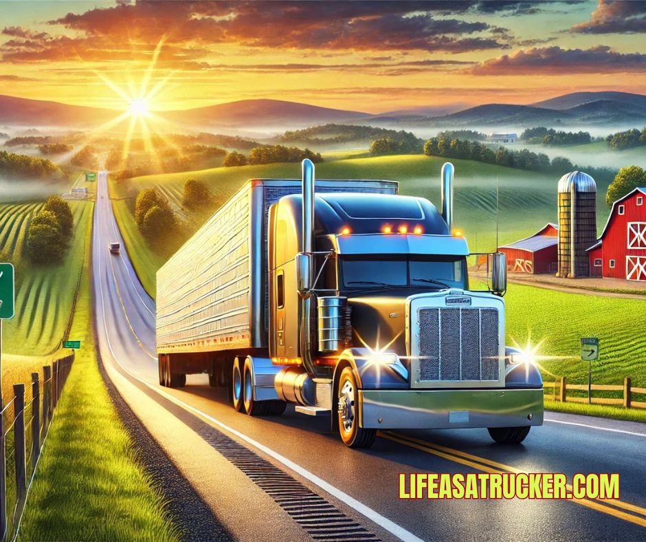 Rolling highways, endless freedom—trucking through Kentucky’s heartland. 