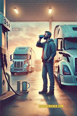 Truck Stops and Tired Eyes. 