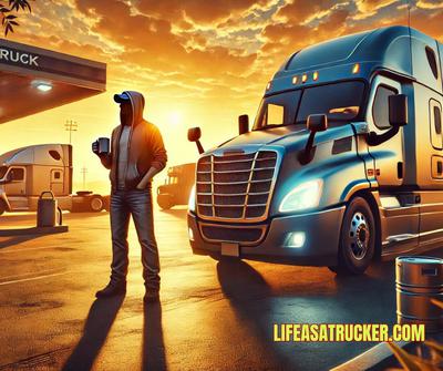 Truck Stop Mornings: Calm, Cold Coffee, and Commitment.