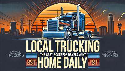 Navigating the local trucking life—freedom on the road with the comfort of home every night. The perfect route for drivers who want balance! Navigating the local trucking life—freedom on the road with the comfort of home every night. The perfect route for drivers who want balance!