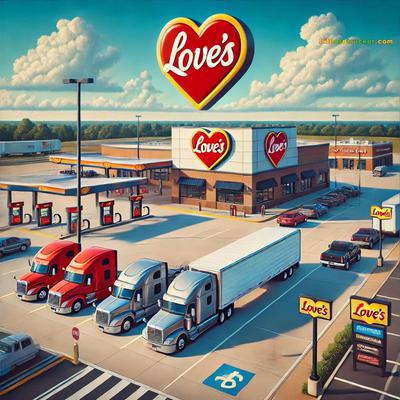 121 new parking spots? That’s a Love’s letter to every trucker on I-70.