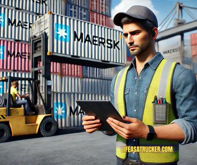 Maersk calls it a recovery. He calls it another day waiting on a chassis