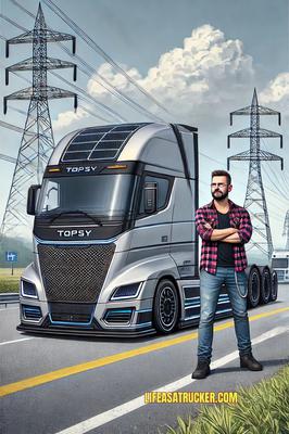 Hybrid rigs are here—and Topsy’s leading the charge. Diesel meets electric without ditching power. Would you drive one?  Hybrid rigs are here—and Topsy’s leading the charge. Diesel meets electric without ditching power. Would you drive one?