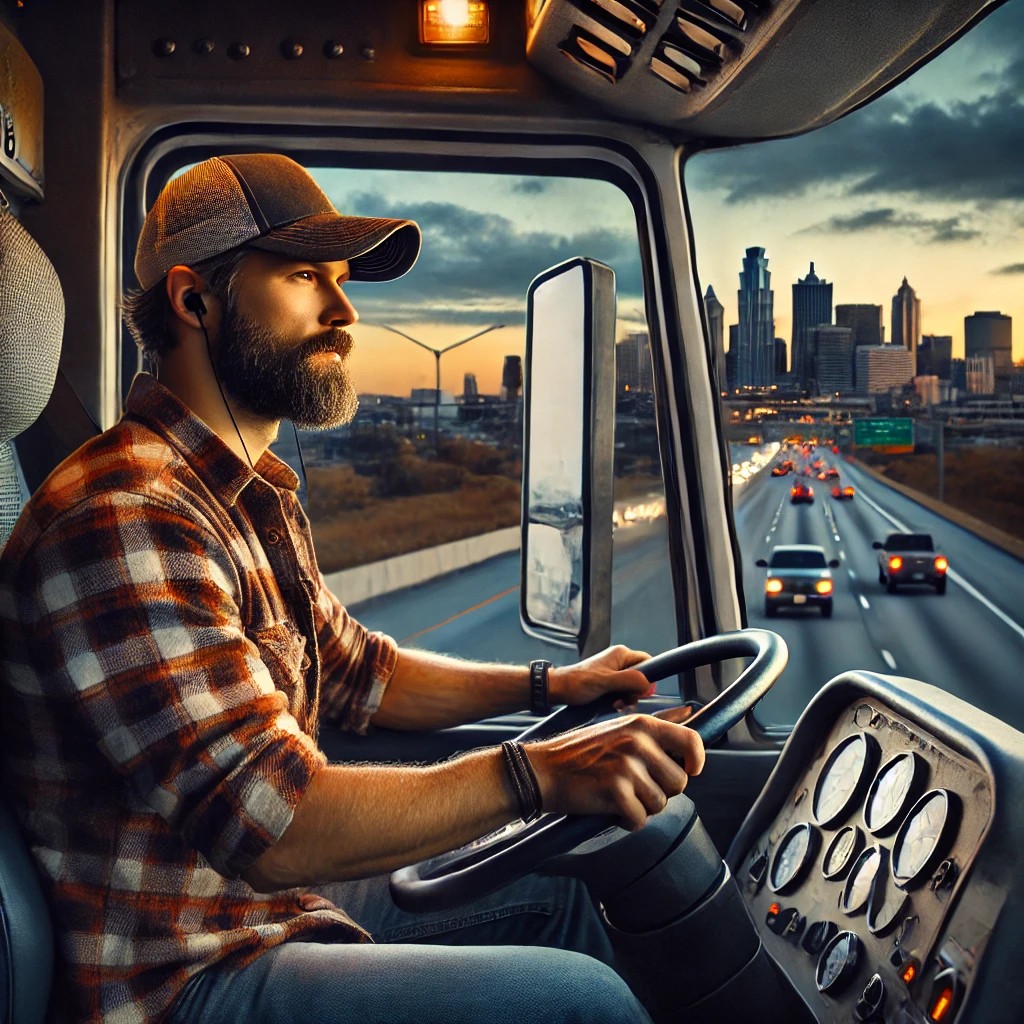 Navigating the highways of Missouri, this trucker keeps the freight moving through the heart of America.