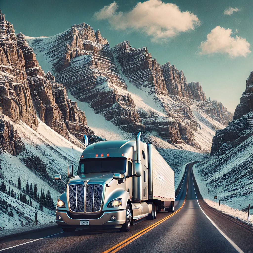 Big Sky Country on 18 wheels! 🚛❄️ Montana trucking isn’t just a job—it’s an adventure through snow-capped mountains and open roads. Who’s ready to roll?