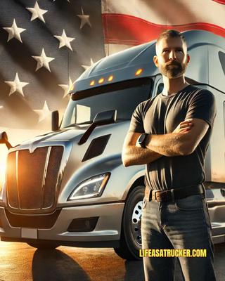 Modern rig. Classic pride. The American trucker isn’t just surviving 2025—they’re leading it.