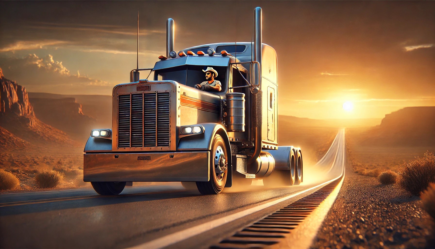 Endless highways, chrome reflections, and the freedom of the open road. Trucking in Nevada is a journey like no other.