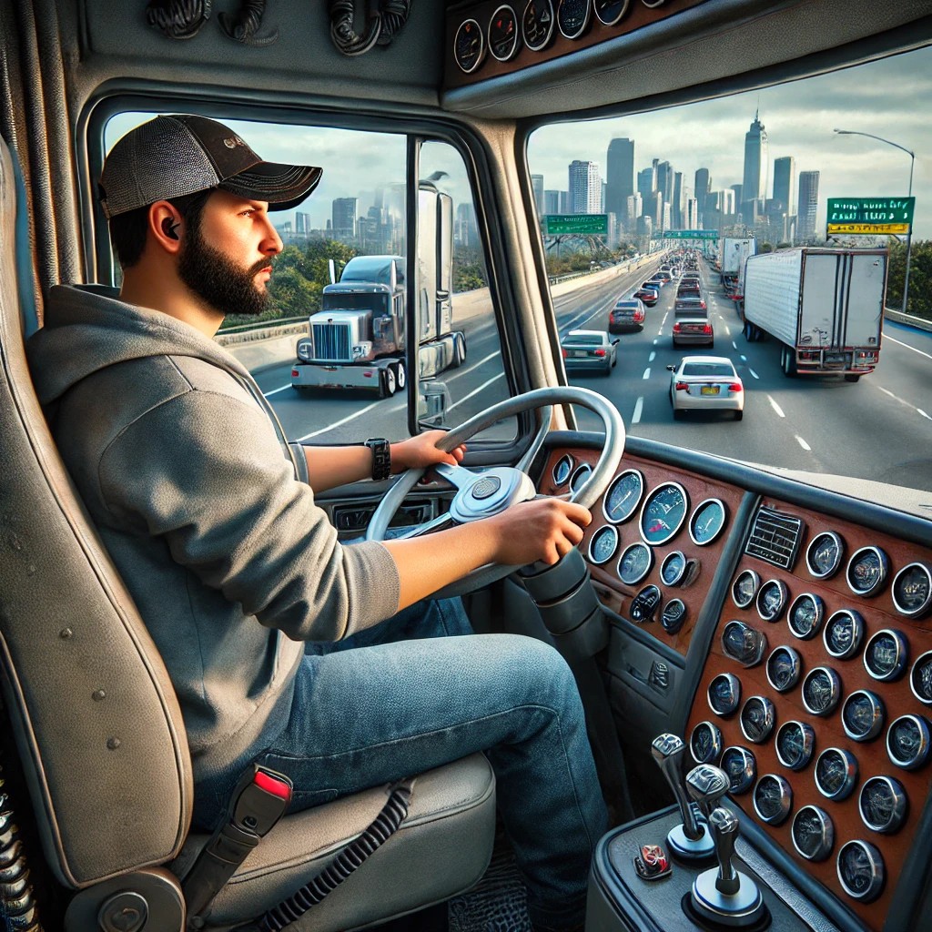 Rolling down the New Jersey Turnpike—where traffic never stops, and the hustle never slows!