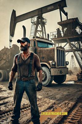 Exhausted But Unstoppable: The Face of Oilfield Trucking