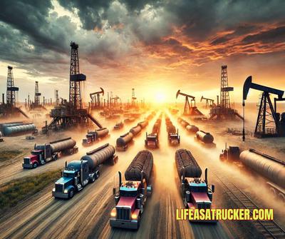 The Backbone of the Oil Industry: Truckers on the Move